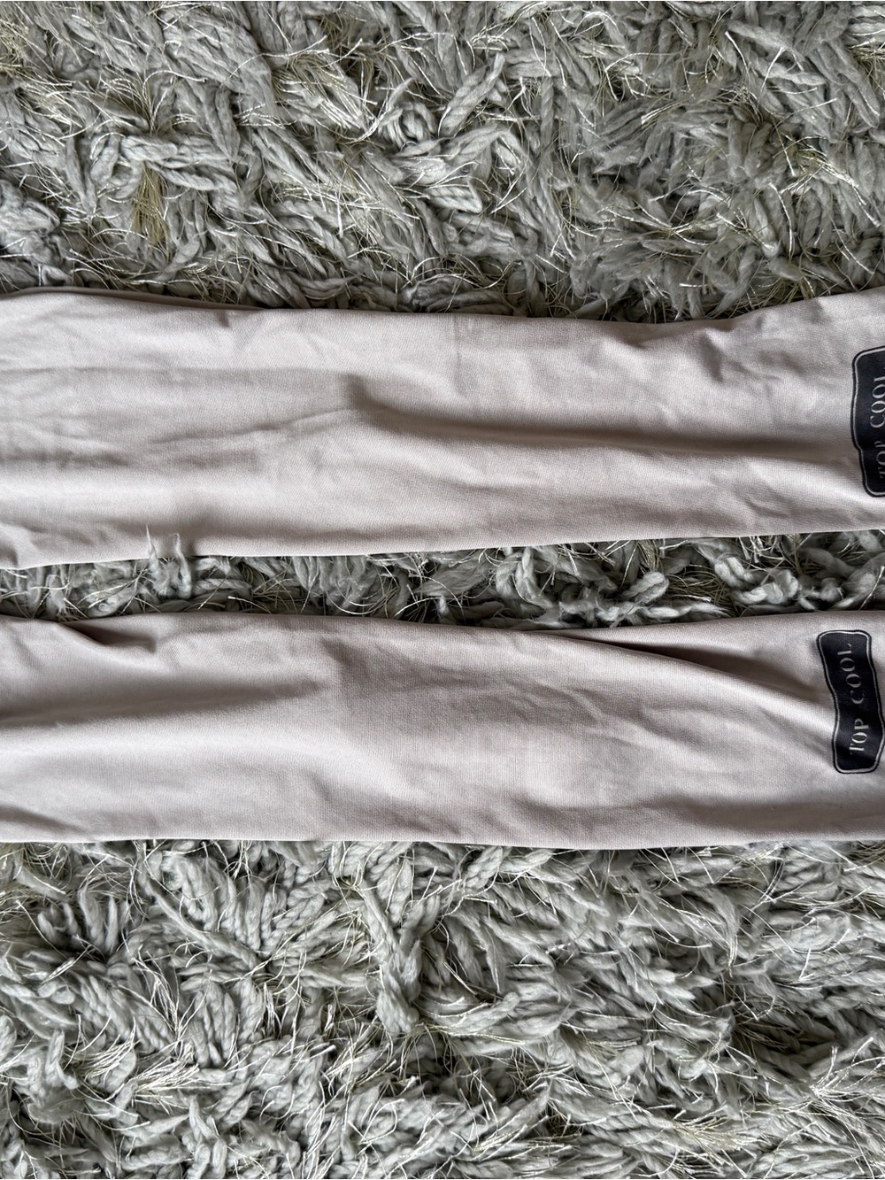 Women light grey cold sleeves - perfect for bikers